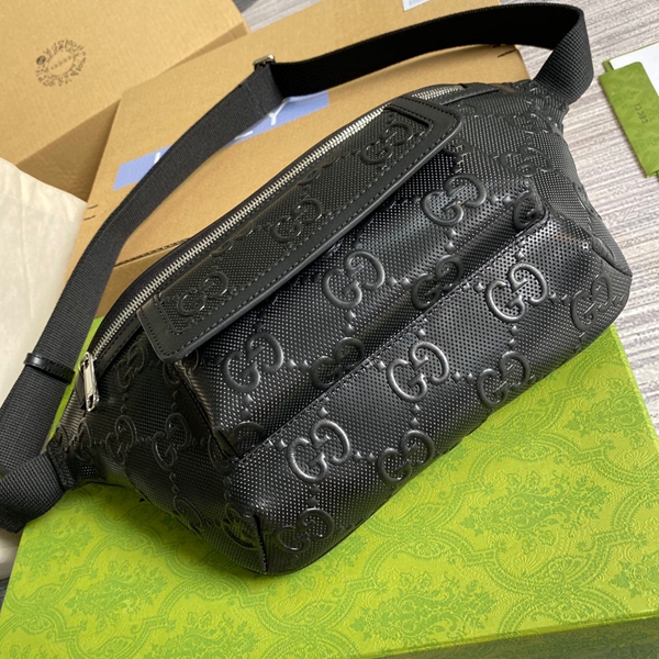グッチバッグ角部分ディテール